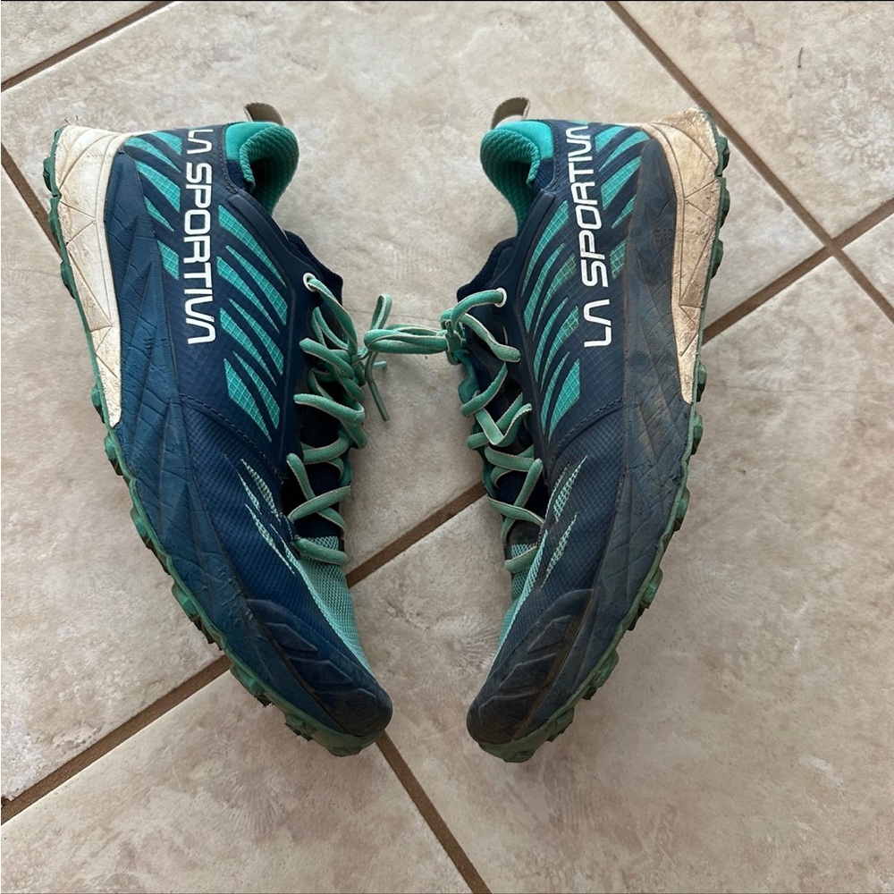 La Sportiva Kaptiva 41 9.5 Trail Running Hiking Shoe REI Opal Aqua